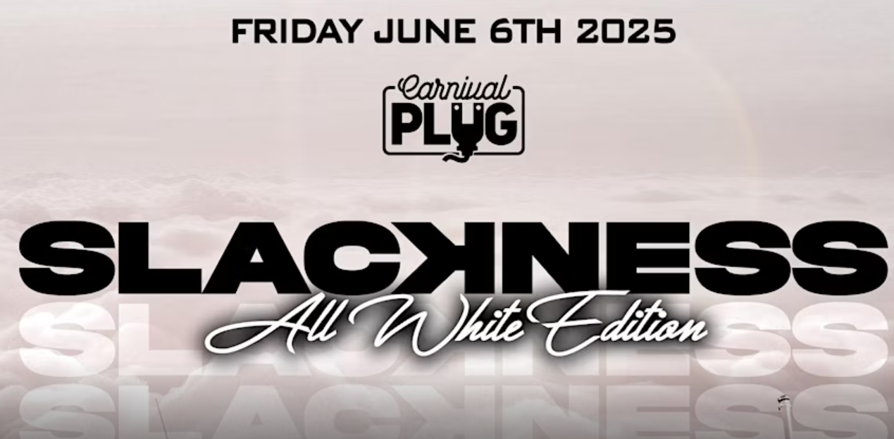 SLACꓘNESS ALL WHITE BOAT CRUISE