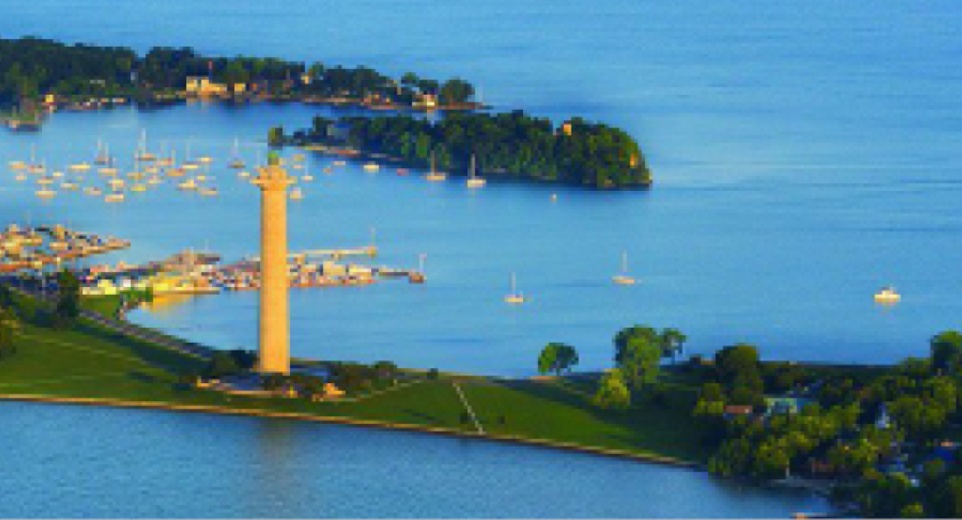 PALM TREES ON LAKE ERIE