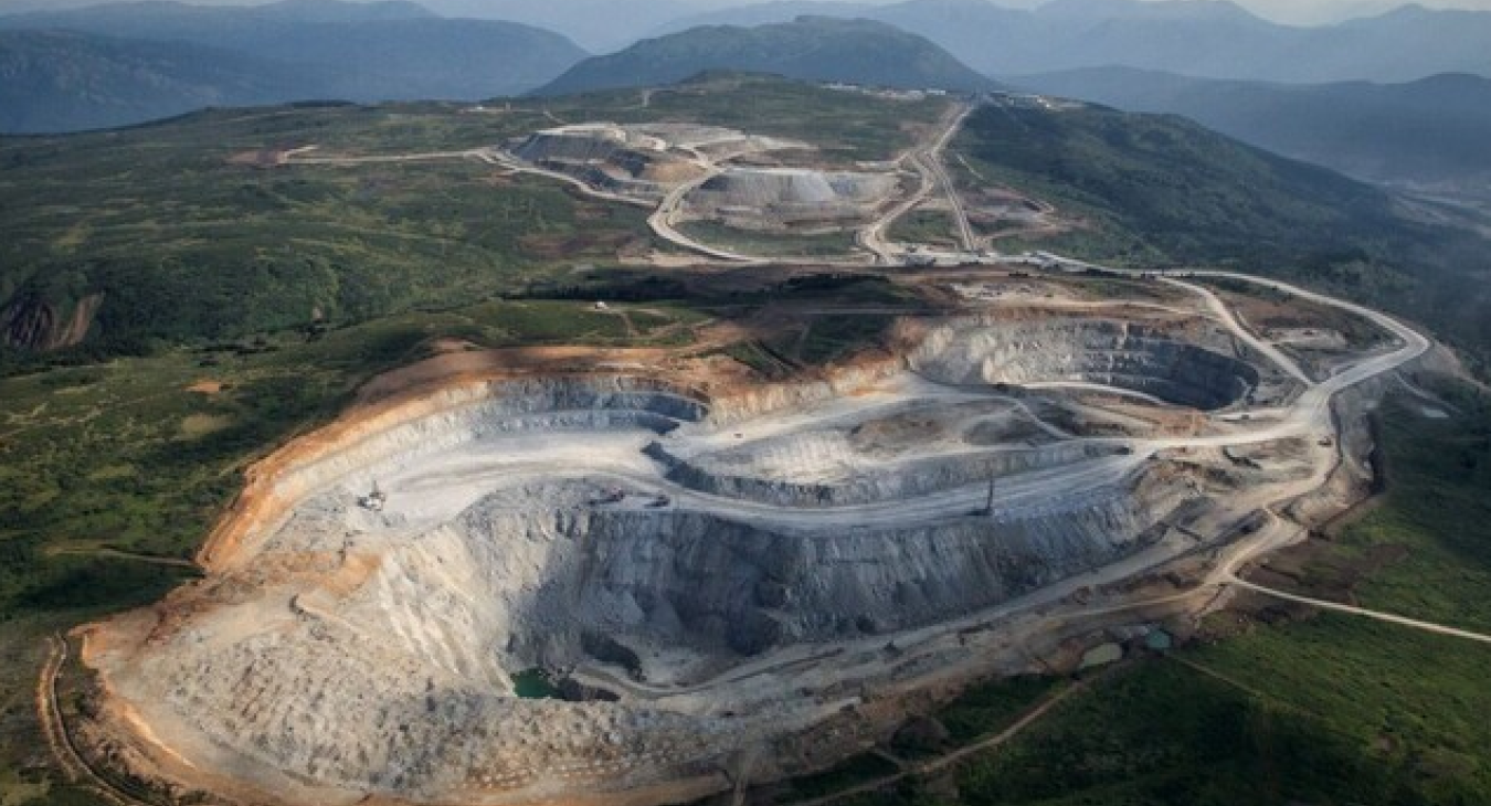 The Red Chris Porphry Copper Gold Mine 80 km south of Dease Lake began operating in 2015