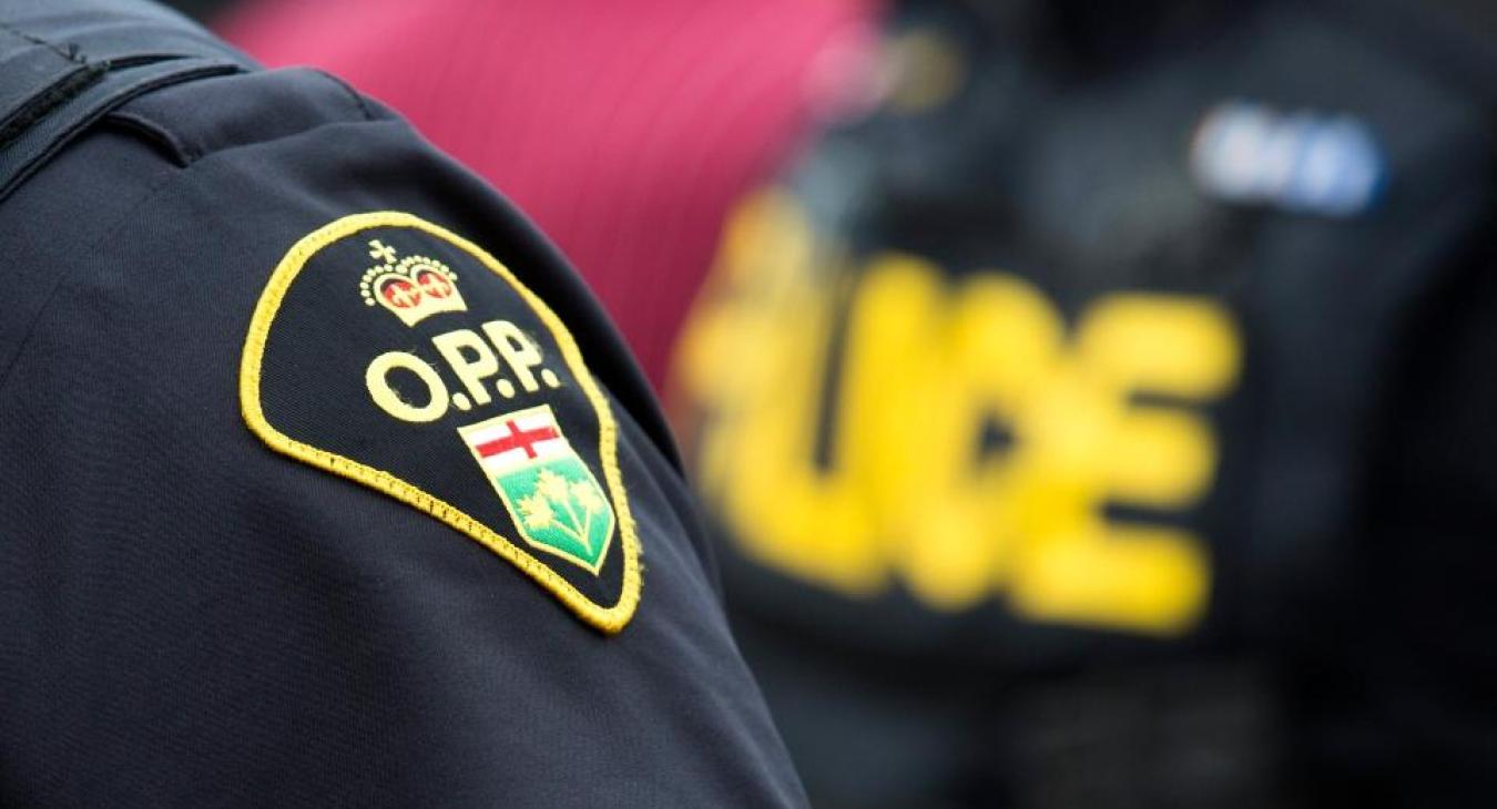 Ontario Provincial Police shoulder badge