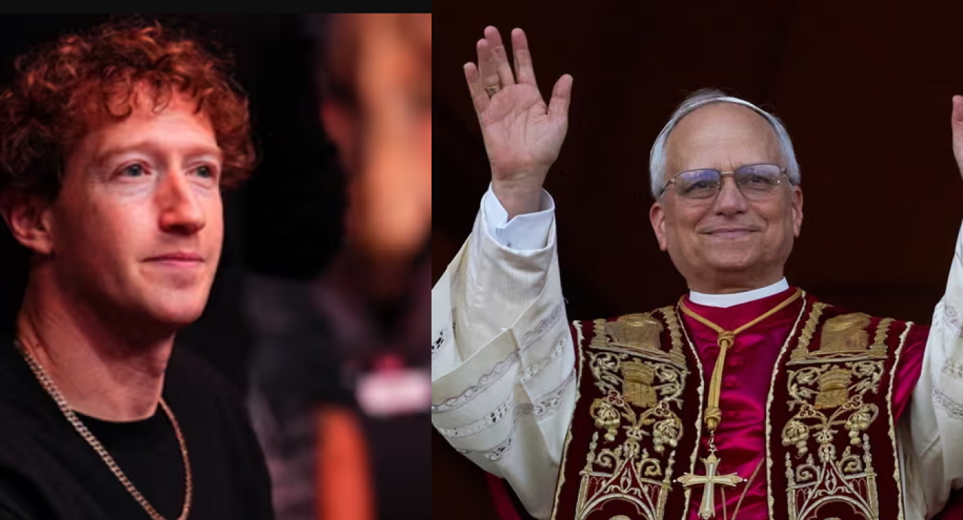 Leo XIV & Mark Zukerberg